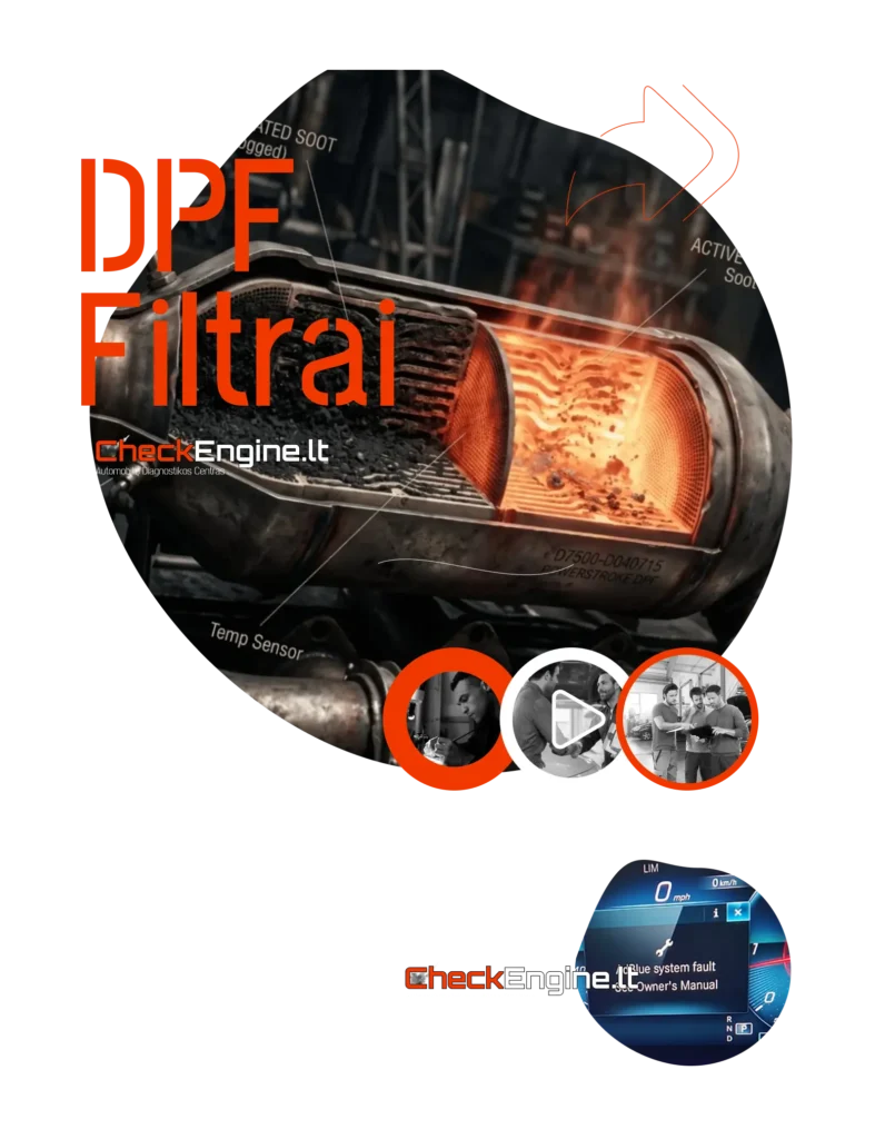 uzsikiso dpf filtras ka daryti